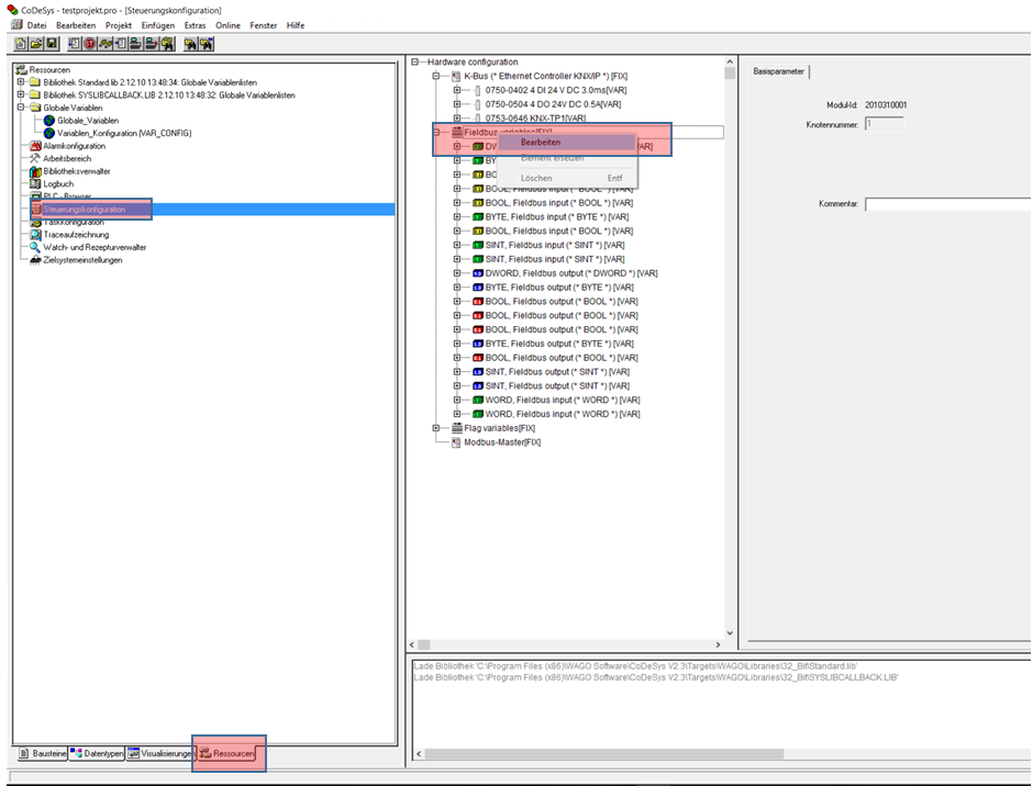 Fieldbus_variables